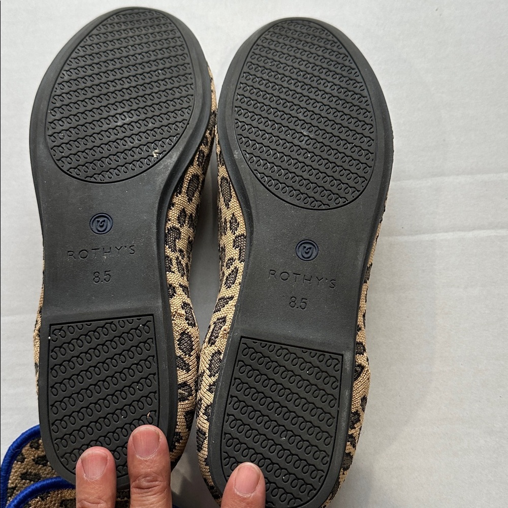 Rothy’s Leopard Print Women's Shoes - Picture 4 of 8